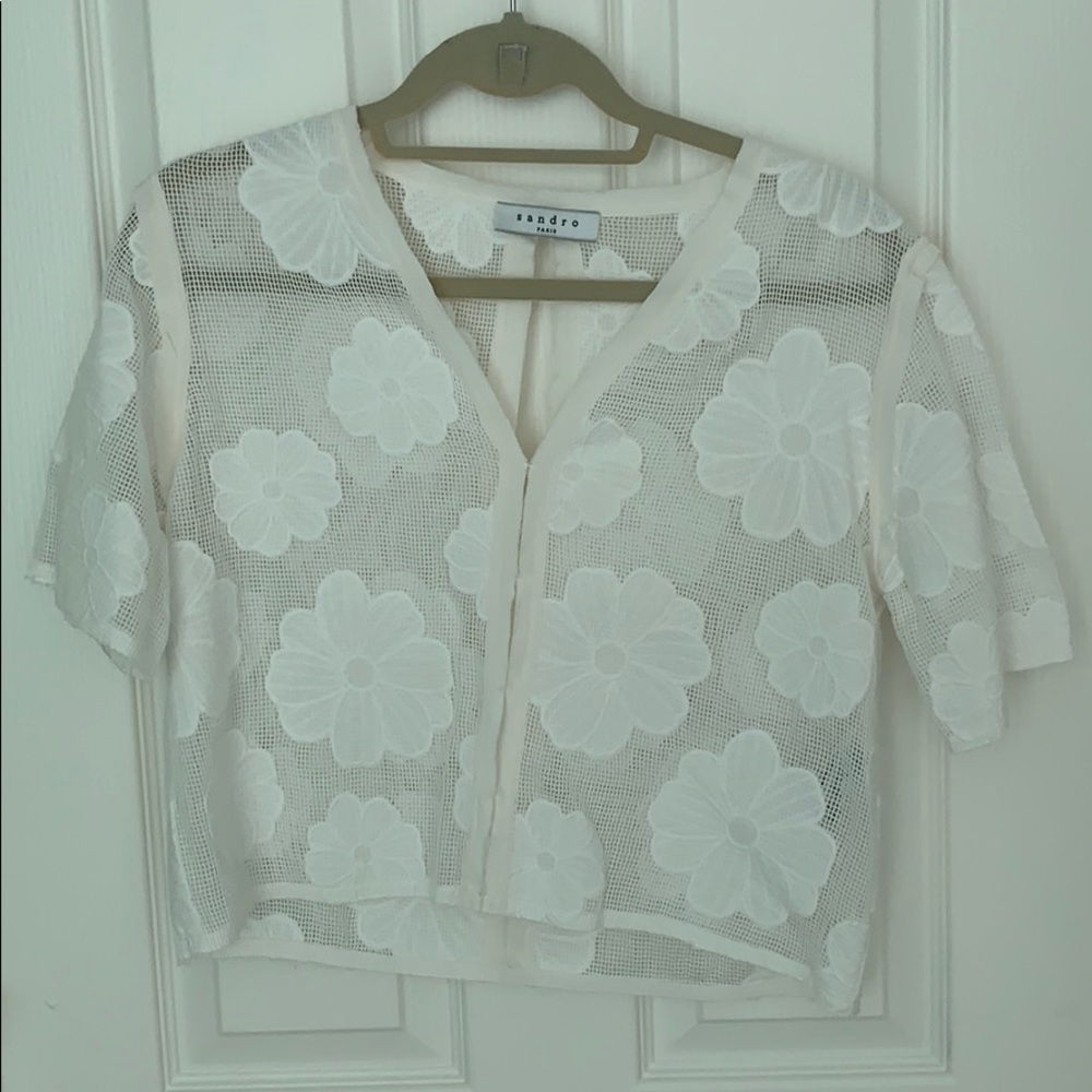 Sandro crop top